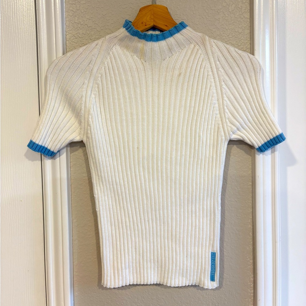 Preppy Escada Sport Turtleneck Top